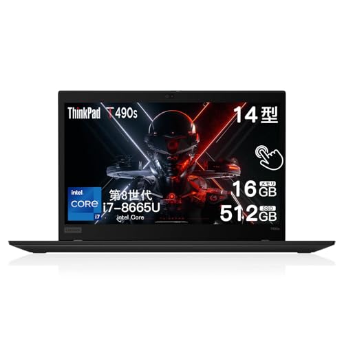 yςݕizm[gp\R T490S Core (i7-8665U),ThinkPad Office 2019 14C` IPSt(1920*1080), p\R32GB SSD 512GB, Windows 11 m[g PC ^E