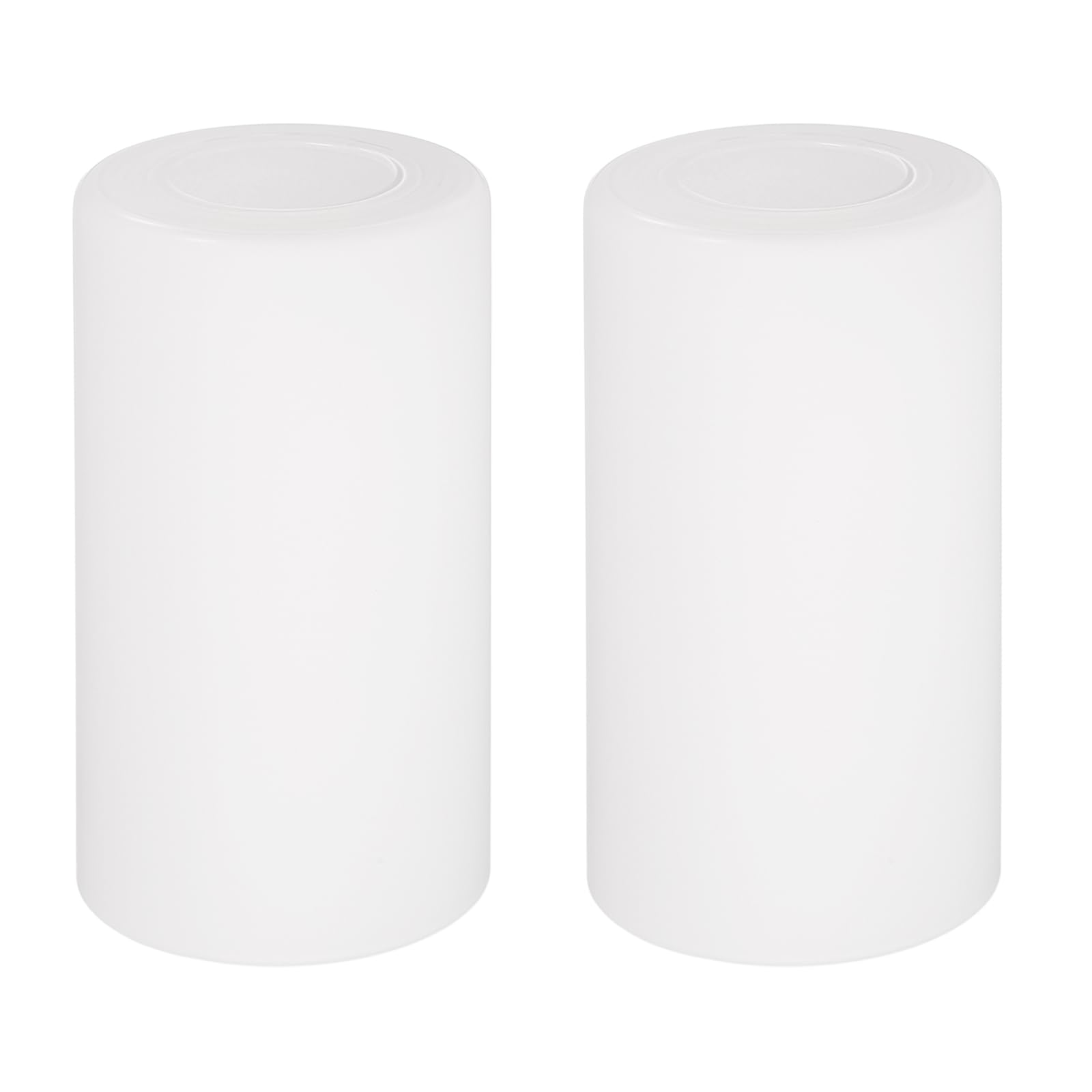 VIAPUICE Frosted Glass Lamp Shade 44mm Fitter 150mm Height 80mm Diameter