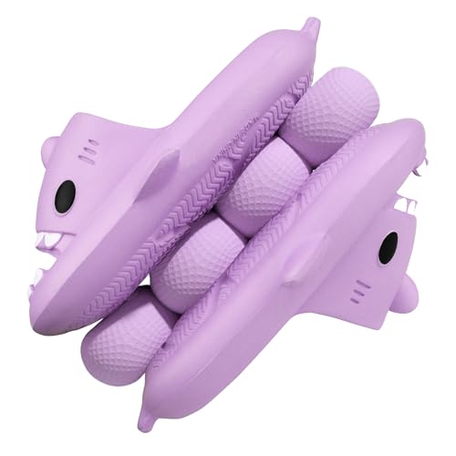 Image of Kids Shark Cloud Slides | Boys Girls Slip On Sandals | Toddler Beach Slippers | Youth Fish Flip Flops Pool Shower Shoes