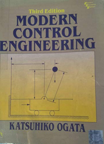 Modern Control Engineering - 3rd Edition 8120312376 Book Cover