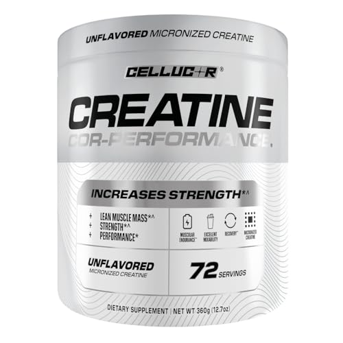Cellucor Cor-Performance Creatine Monohydrate for Strength and Muscle Growth, 72 Servings