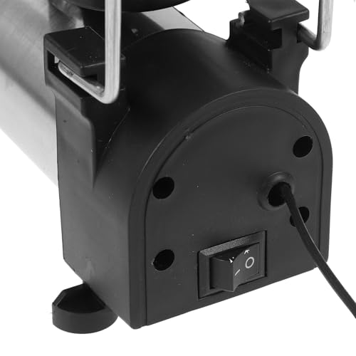 NULYLU Inflador de Neumáticos Portátil Eléctrico 140 PSI Motor de 16 Cilindros, Bomba de Aire Compacta para Coche, Función de Apagado Automático, Luz Led, Uso Automotor y Viaje