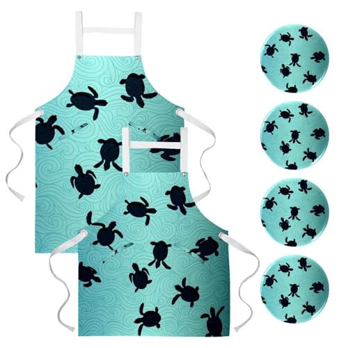 Tablier de cuisine avec broches pour restaurant bar et nettoyage de maison