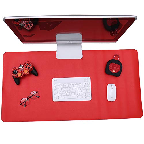 事務所机 パソコンマットデスクマット 光学式マウス対応超大判 デスクマットデスクマットpuキーボードマット PC机机 学習マット大型テーブルマットデスクマット マウスパッド 大型デスク マウスマットデスクマット 35cmデスクパッド 70cmマウスパッド 大型 70