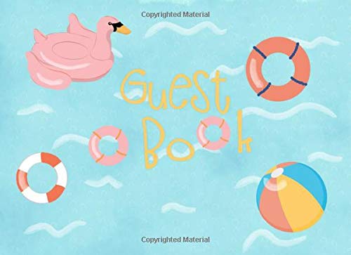 Guest book: for pool and beach parties | birthdays, themed baby s…