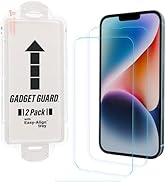 Gadget Guard Apple Iphone 14 Plus &13/13 Pro Compatible Screen Protectors- Glass Pro-Active, 2 Pa...