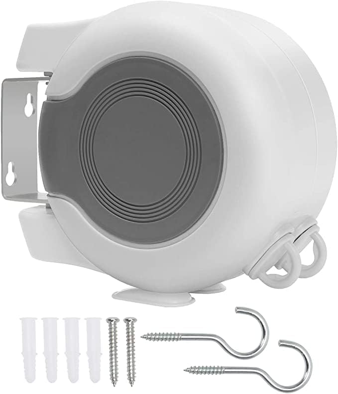 Amazon.com: Catcan Double Retractable Washing Lines, Heavy Duty Clothes ...