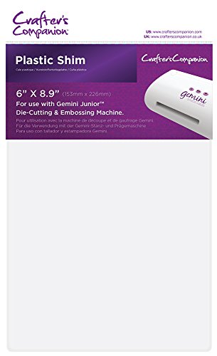Geminijets Twin-Function Cutter & Embosser Crafter's Companion Gemini Junior Jnr Portable Die Cutting And Embossing Machine, White #TOP6