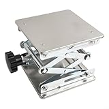 Applicazione versatile: adatto per laboratori di chimica e biologia delle scuole medie, questo sollevatore manuale in acciaio inossidabile supporta strumenti e oggetti che richiedono regolazioni stabili dell'elevazione