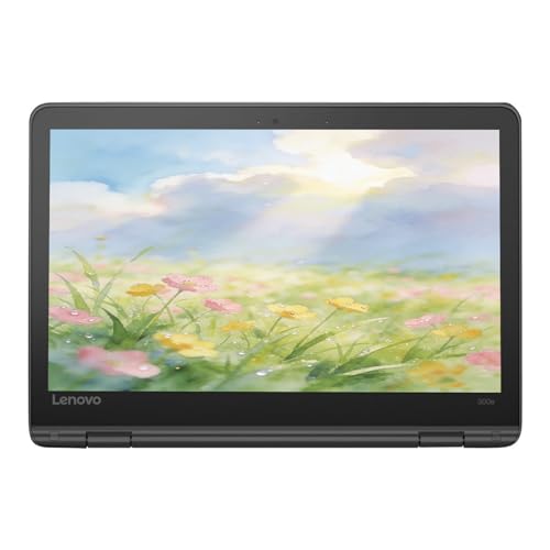 Image of Lenovo 300E Chromebook Gen 2 2-in-1 Laptop for Student Education (Renewed) | 11.6-inch TouchScreen Notebook, Celeron N4020 1.1GHz, Up to 2.8GHz, 4GB RAM, 32GB SSD, Japanese Keyboard, Chrome OS