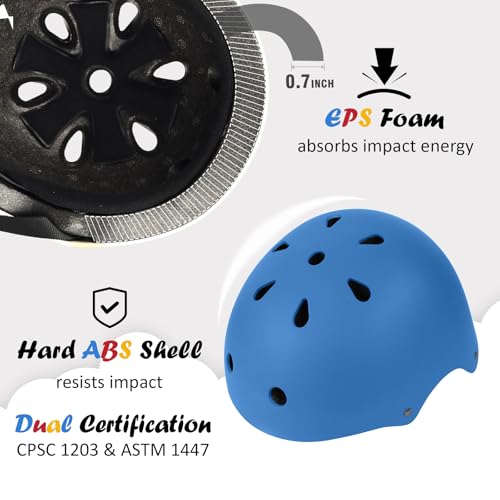 Kids Bike Helmet, Adjustable and Multi-Sport, from Toddler