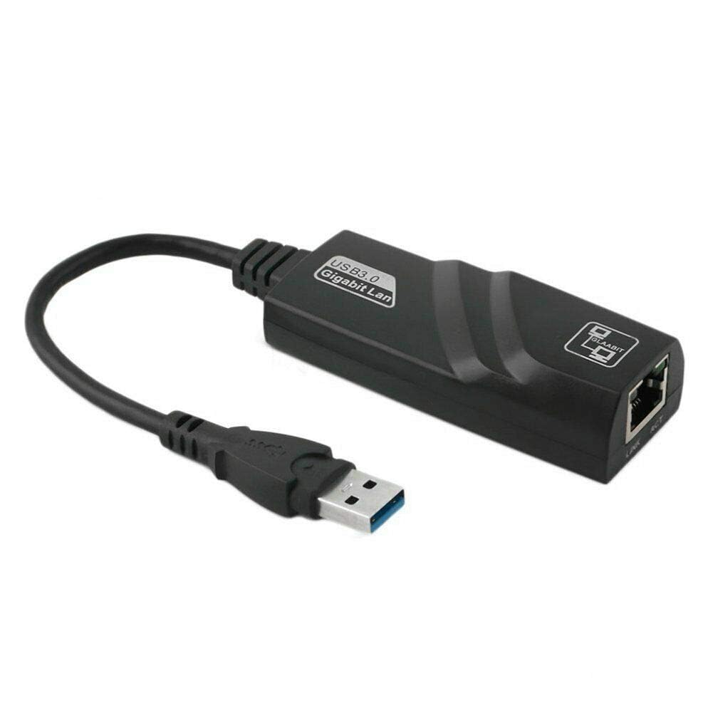AKUYAO USB 3.0 to RJ45 Ethernet Network Adapter 100 Mbit/s for Ultrabooks, Desktops, PCs