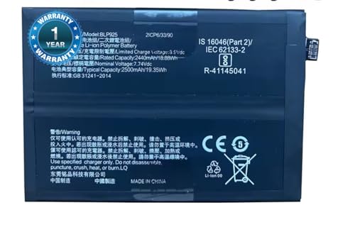 Image of Original BLP925 Battery for OnePlus 10R 5G Battery with 1 Year Warranty** (R215)