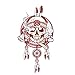 Autocollants de voiture Stickers de voiture squelette indienne autocollant de voiture Decal drôle Dream Catcher Stickers 8. 3X15.3CM Autocollants d'automobiles et de motos