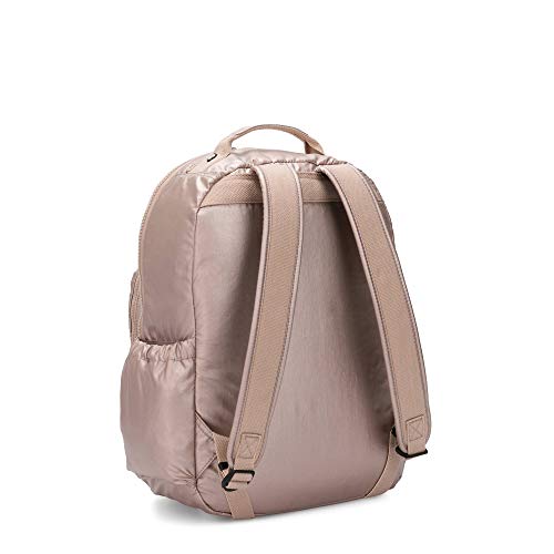 Kipling Seoul L Solid Laptop Backpack (Quartz Metallic)