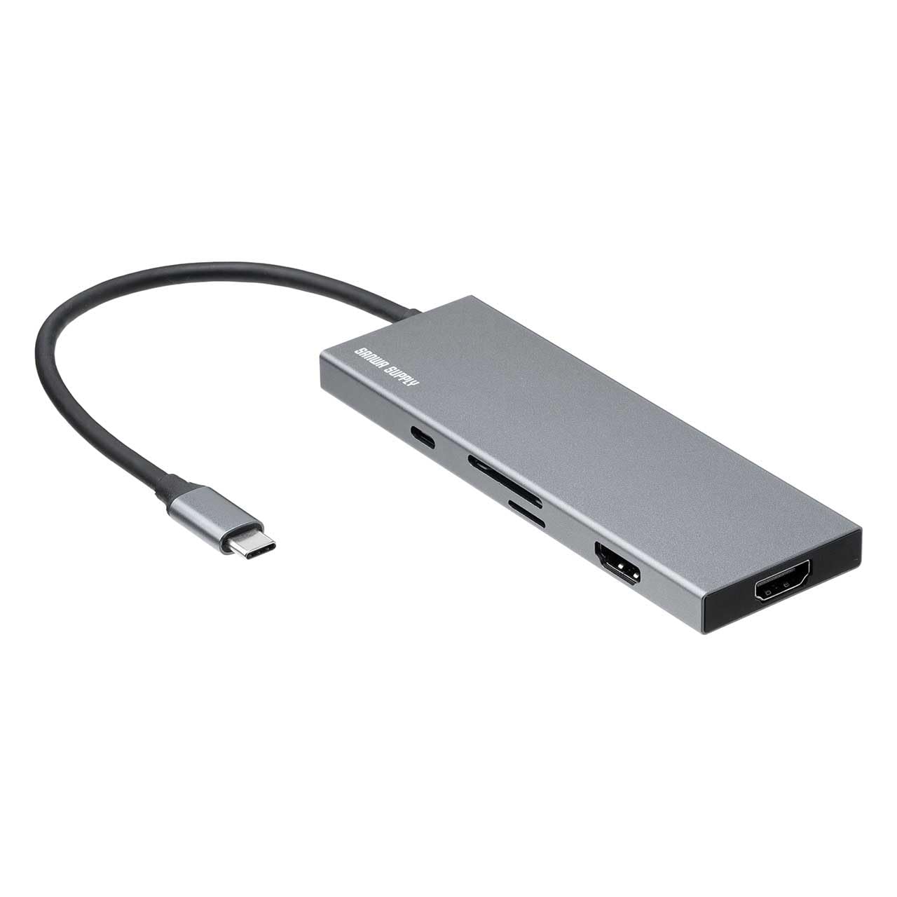 USB Type-Cドッキングステーション 4K 2画面 Amazon.co.jp: サンワダイレクト Type-C ドッキングステーション 8-in