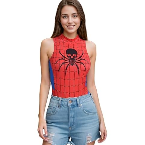 Olihom Womens Sexy High Neck Bodysuit Cover