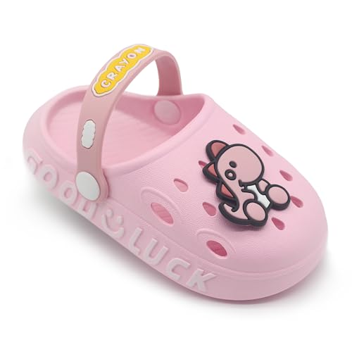 Toddler Shoes 0-15 yrs Girls Boys Clogs Baby Girl Sandals Baby Boy Sandals Garden Shoes Dinosaur Cartoon Slides Slip-Resistance Beach Slipper Toddler Little Kid Big Kid