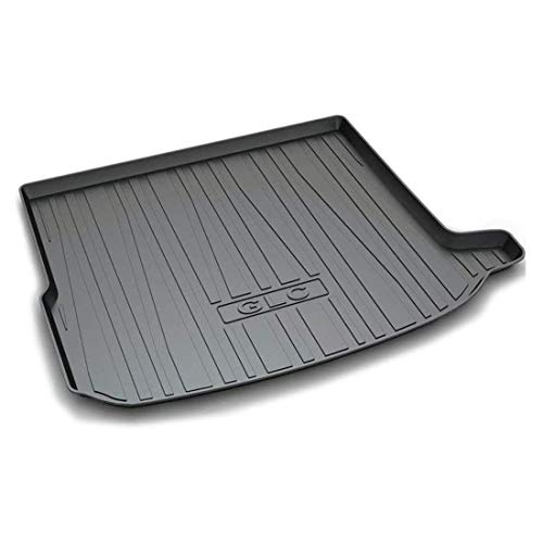 Tapis De Sol De Coffre ArrièRe De Voiture, Tapis De Plateau De Doublure De Coffre en Caoutchouc Noir, Tapis Protecteur De Rangement De SièGe ArrièRe De Boue ImperméAble, pour M-ercedes GLC Cover