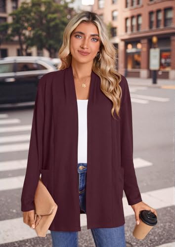 Image of Anymiss Womens Winter Long Sleeve Sweaters Cardigan M-5XL 2026 Spring Plus Size Jackets