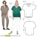 Style Arc Sewing Pattern - Daphne Woven Top (Sizes 04-16)