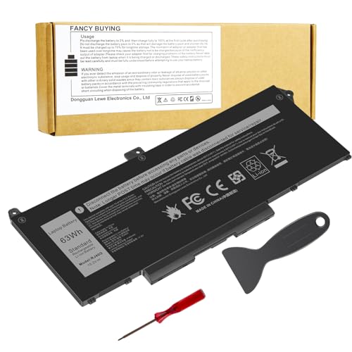 Image of Fancy Buying RJ40G Laptop Battery for Dell Latitude 14 5420 Latitude 15 5520 Precision 15 3560 Series Laptop 01K2CF 075X16 WY9DX P137G P137G001 P104F P104F001 0WK3F1 0M3KCN 005R42 F3T9T 7RV10