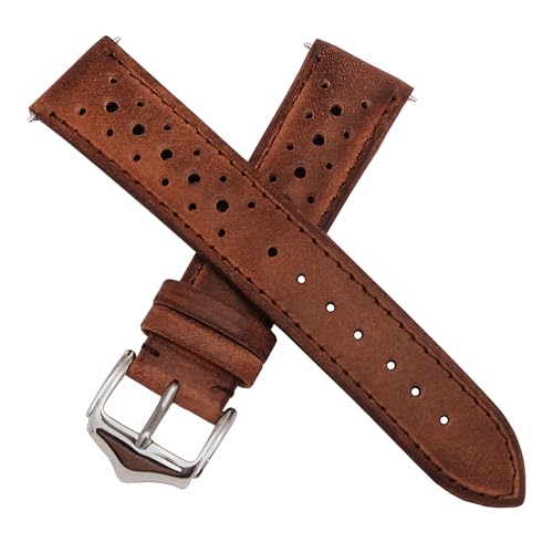 Strap de style rétro pour montre homme idéal pour sublimer un cadran ancien