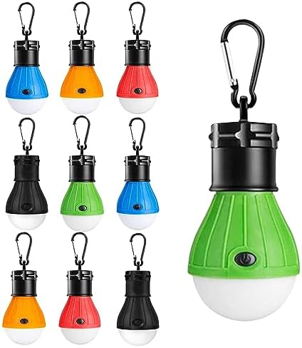 10 Packs Portable Camping Light...