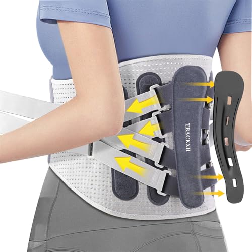 TBACKXH Faja Lumbar Hombre Y Mujer Con Almohadilla 3D,Férulas De Fibra De Carbono,Soporte Ergonómico,Tejido Ultra Fino,Alivio Dolor Espalda,Ciática,Hernia Discal,Trabajo Y Deporte-M TBACKXH Faja Lumbar Hombre Y Mujer Con Almohadilla 3D,Férulas De Fibra De Carbono,Soporte Ergonómico,Tejido Ultra Fino,Alivio Dolor Espalda,Ciática,Hernia Discal,Trabajo Y Deporte-M