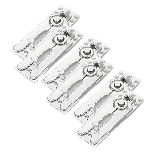 Image of HOWDIA 6 Pack Sectional Couch Connector Screws, Heavy Duty Sofa Connectors for Sectionals, Couch Clamps to Make Sectional Stay, Multi-Card Design Furniture Connectors