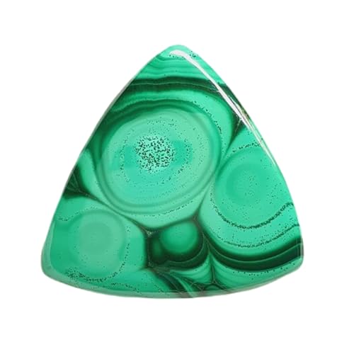 Malachite naturelle cabochon calibré 37x36mm pour réussir vos sertissages de bijoux