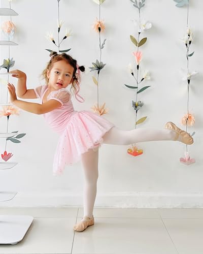 Stelle Ballet Shoes for Girls Toddler Ballet Slippers Soft Leather Boys Dance Shoes for Toddler/Little Kid/Big Kid2