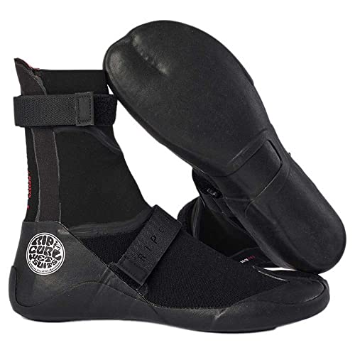 Rip Curl 2022 Mens F-Bomb 3mm Narrow Split Toe Westuit Boot 118MSA - Black Footwear - 7