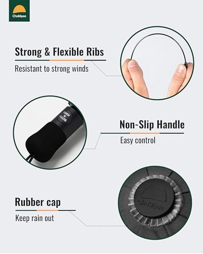 Travel Compact Umbrella Windproof - Portable Automatic for Rain, Folding Umbrella for Men and Women, Portable 210T Fabric - Image 6