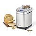 Starfrit Electric Bread Maker - 2lb Loafs - Non-Stick Removable Pan - Automatic Nut Dispenser - 13 Preset Programs - 550W