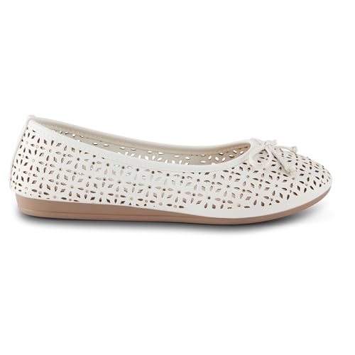 Aryth Comfortable Flat Shoes for Women-Vegan Uppers, Memory Foam3