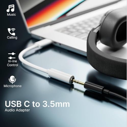 Image of Elebase Lightning to 3.5mm Headphone Adapter | AUX Audio Jack Converter Compatible for iPhone 14 /13 /12 /11 /X /8 | Hi-Fi Sound Quality | Durable Metal Design | iOS Compatible, Warranty