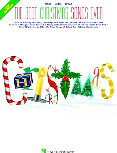 The Best Christmas Songs Ever | Piano/Vocal/Guitar Sheet Music Songbook | 75+ Holiday Favorites for Sing-Alongs and Performances | Christmas Music Book ......