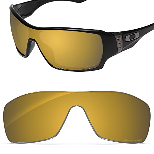 Image of Performance Replacement Lenses Compatible with Oakley Offshoot OO9190 Polarized Etched-Tungsten Gold