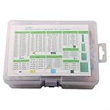 Umfassendes elektronisches Komponenten-Kit mit 1818 Teilen, geeignet für alle Ebenen von Elektronikprojekten