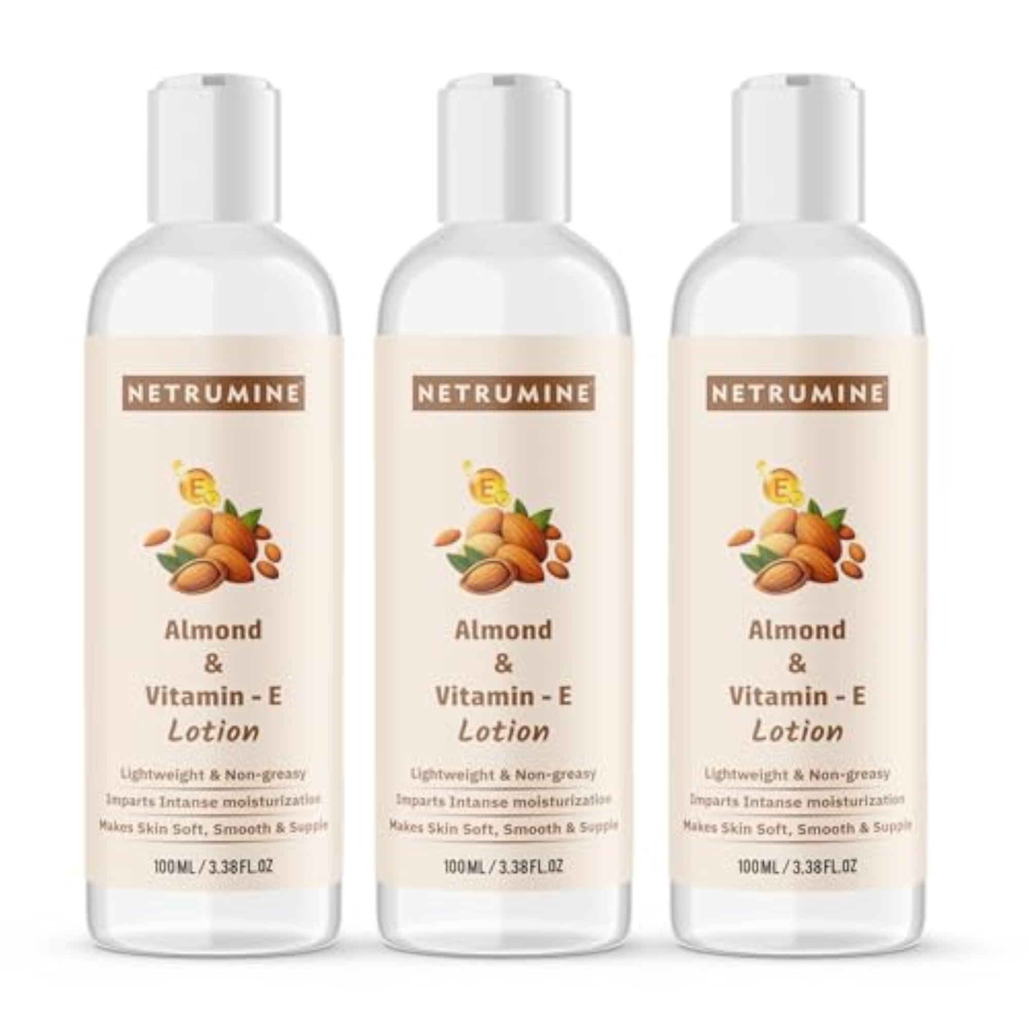 Almond & Vitamin E Body Lotion for Intense Moisturization