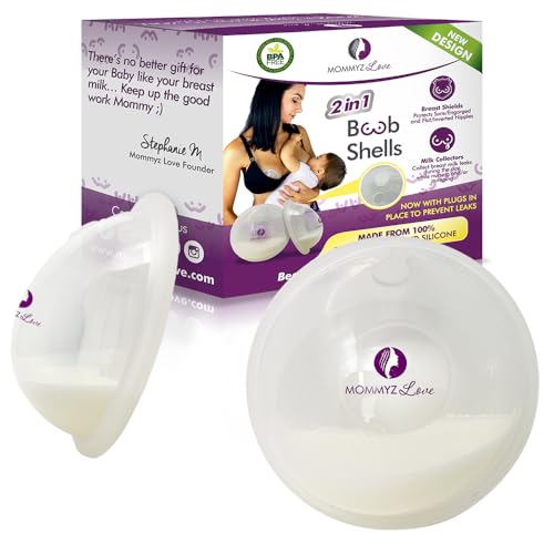 Mommyz Love Breast Shells & Milk Catcher for...