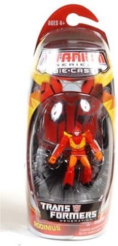 Hasbro Titanium Series Transformers 3 Inch Metal Robot Masters Hot Rod
