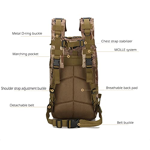 Zaino Trekking 30L, Chickwin Uomo Donna Zaino