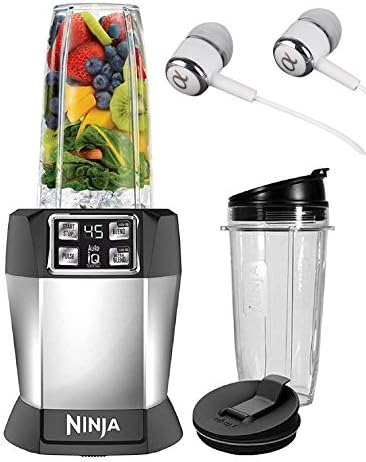 Ninja BL480 - Batidora personal con base autoiQ de 1000 vatios para extraer  nutrientes para batidos, zumos y batidos y vasos de 18 vatios, 24 onzas y  arbustos de alfaónice gratis (reacondicionado certificado) : Hogar y Cocina  - Amazon.com