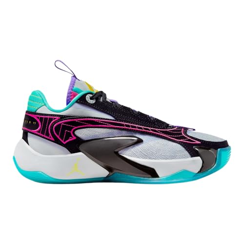 Nike Luka 2 Grade School Basketball Shoes (Wolf Grey/Speed Yellow)