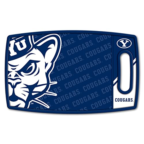 YouTheFan NCAA BYU Cougars Logo Series Cutting Board