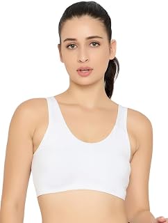 Clovia Women's Cotton Solid Non-Padded Full Cup Wire Free Teen Bra Price In India