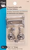 Dritz(R) Overall Buckle For 1-1/4 Inch Straps - Nickel
