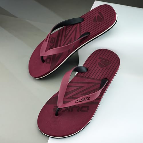 Image of Duke mens Fwc6210-cherry Slipper